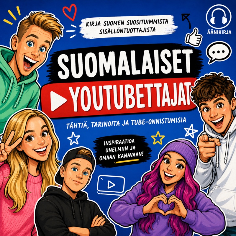Suomalaiset youtubettajat -kansi